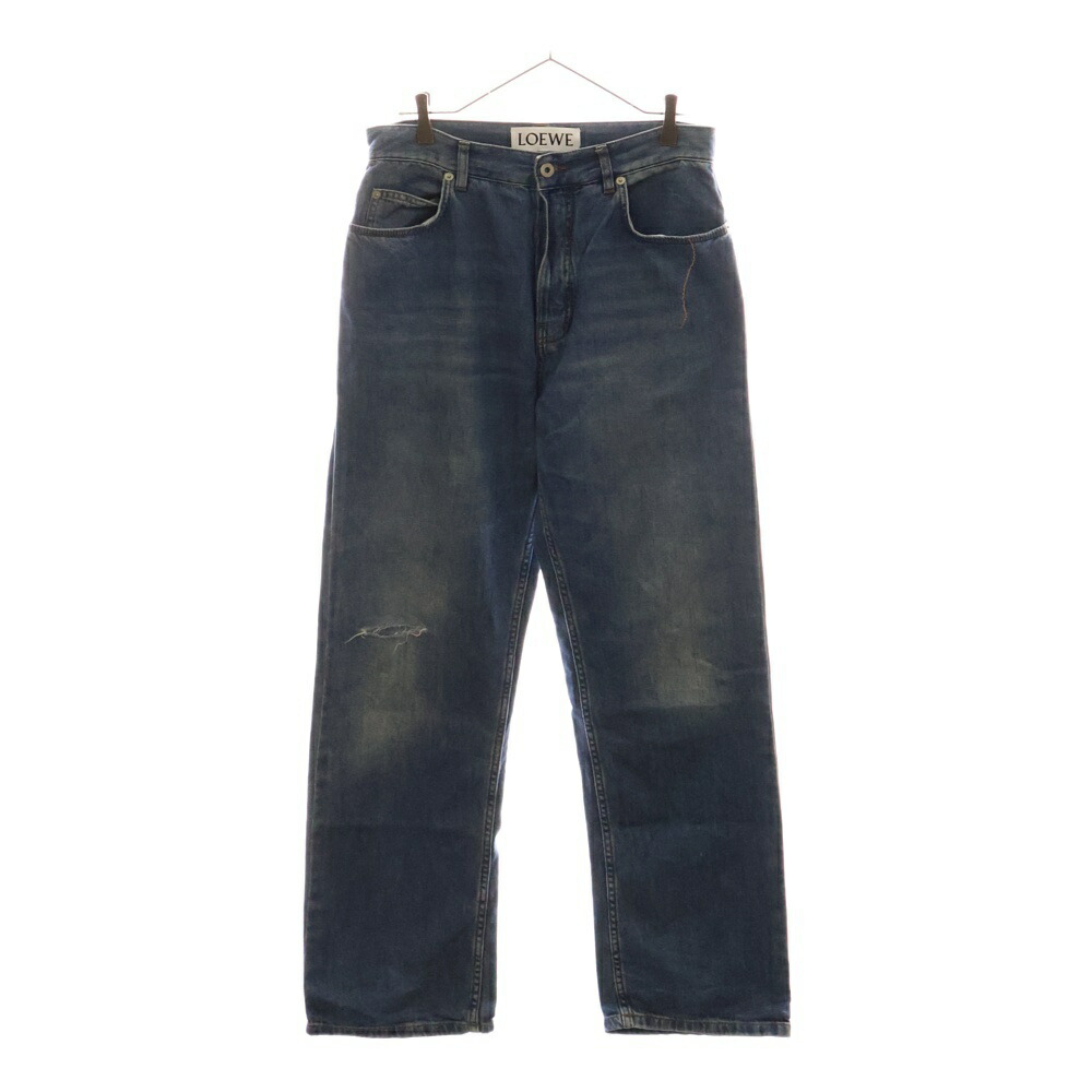 楽天市場】LOEWE(ロエベ) サイズ:44 Fisherman Wash Denim Pants