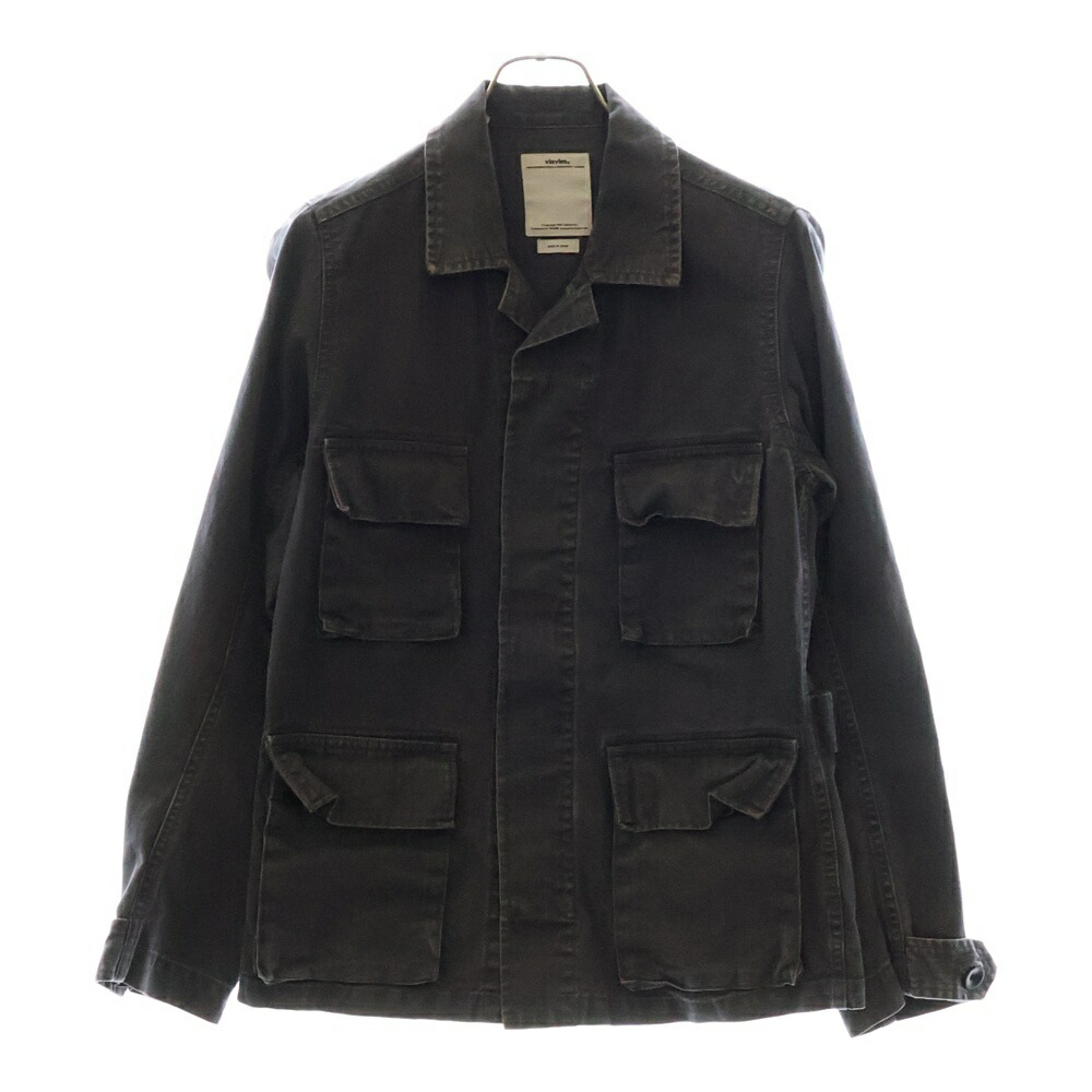visvim ミリタリージャケット カーキ　サイズ3 楽天市場】visvim ビズビム ジャケット サイズ:2 23AW 天然染色