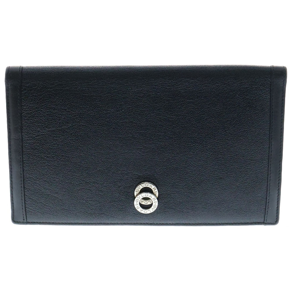 たま　BVLGARI ブルガリ 黒ブラック　グレインレザー Amazon | [ブルガリ] unisex レザー 財布 30414 Bvlgari