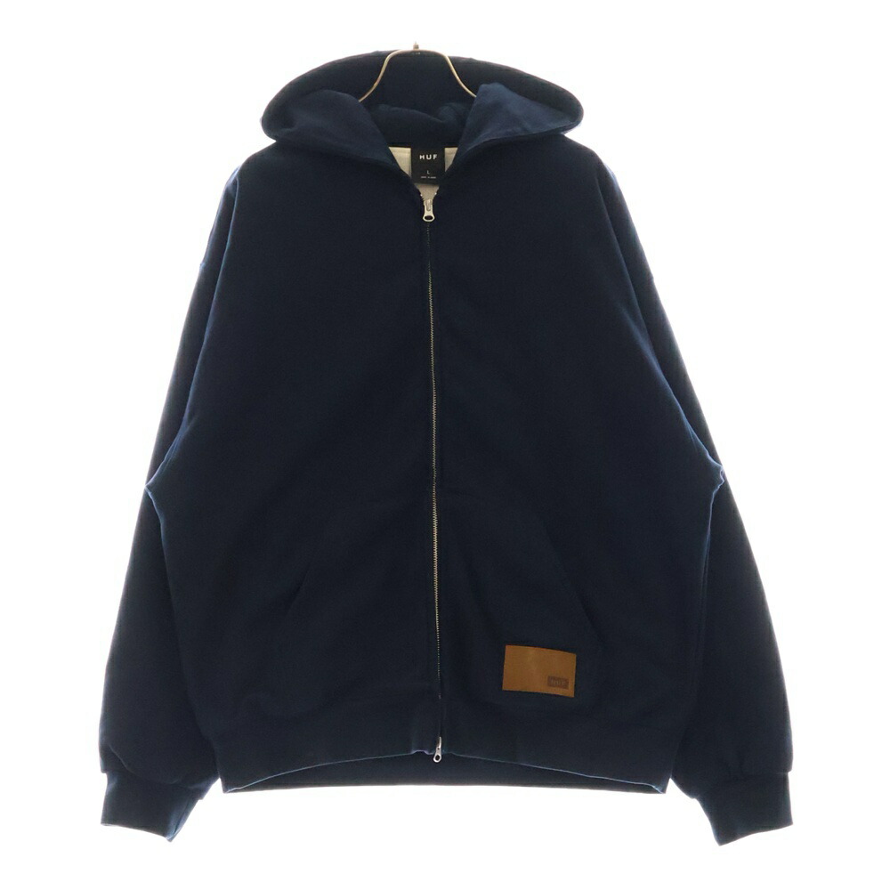 国内送 FFFPostalservice☆Curved Zip-Up Round Hem パーカー 紫 2024l110016-3.jpg