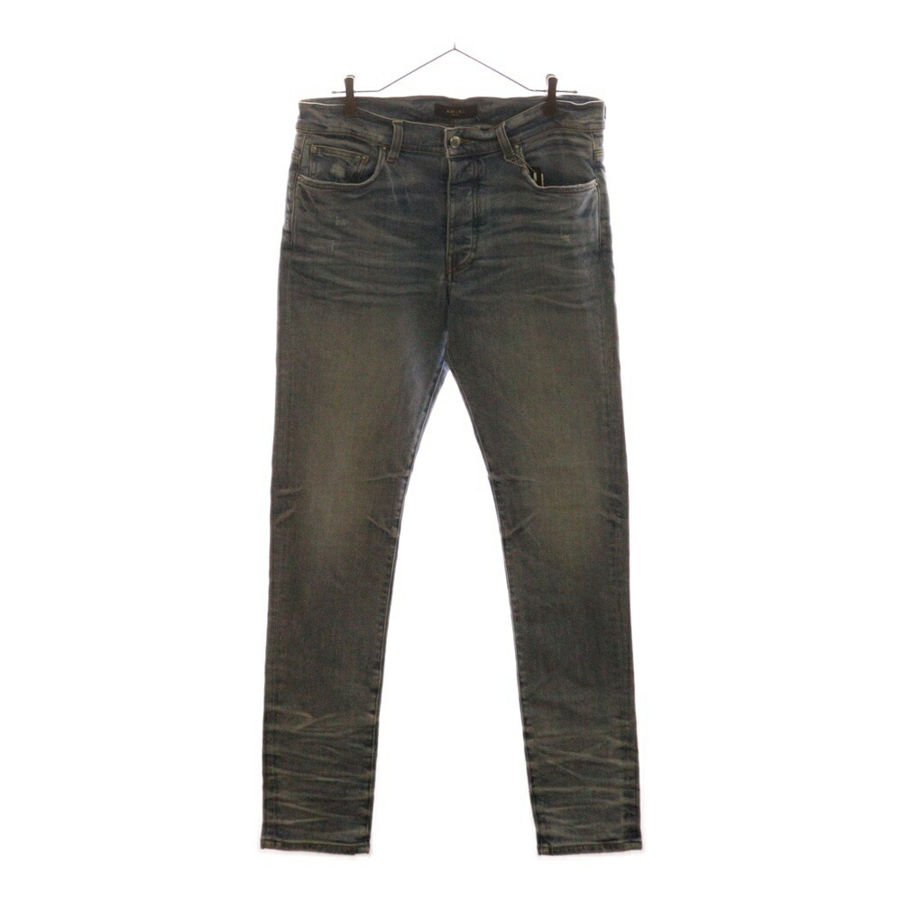 AMIRIデニムジーンズ　32インチ AMIRI - アミリ Broken Flair Jean ダメージ加工裾スナップ