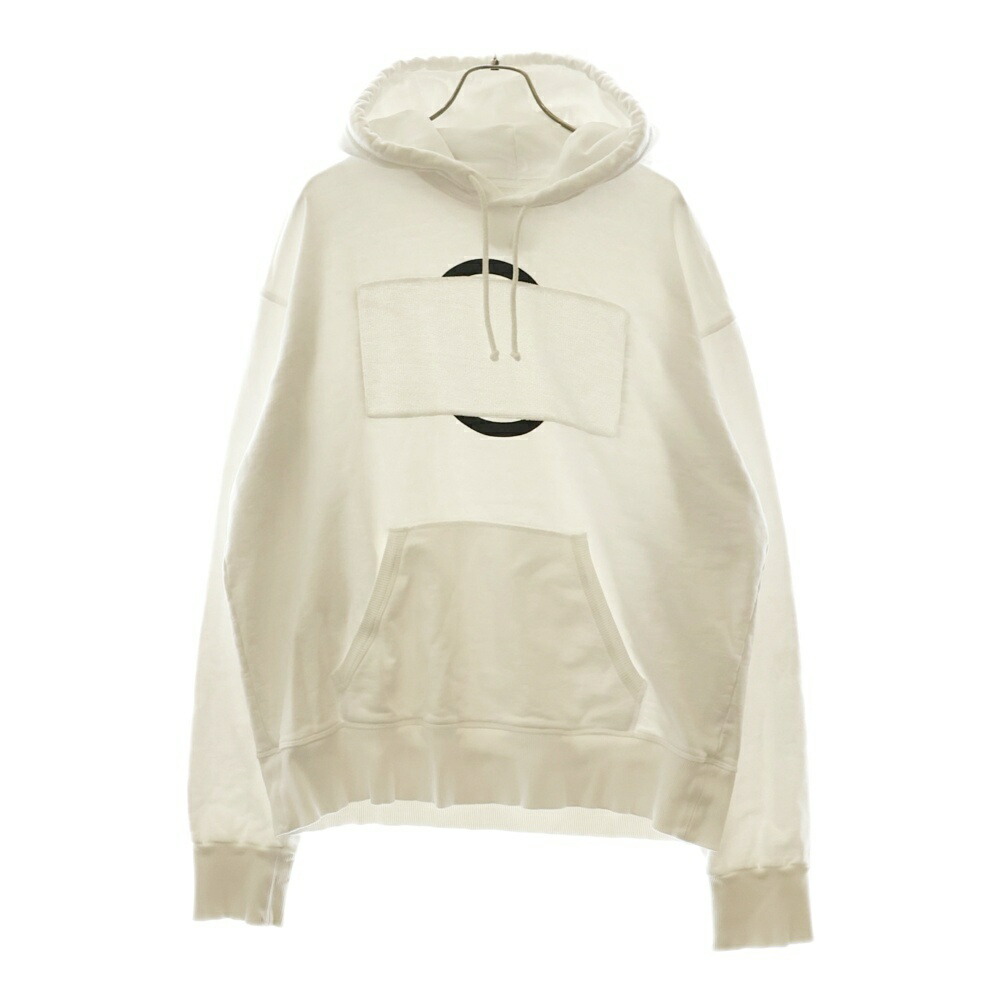 MM6 Maison Margiela ホワイト パーカー XS MM6 Maison Margiela（ｴﾑｴﾑｼｯｸｽ ﾒｿﾞﾝ ﾏﾙｼﾞｪﾗ）の「MM6 Maison