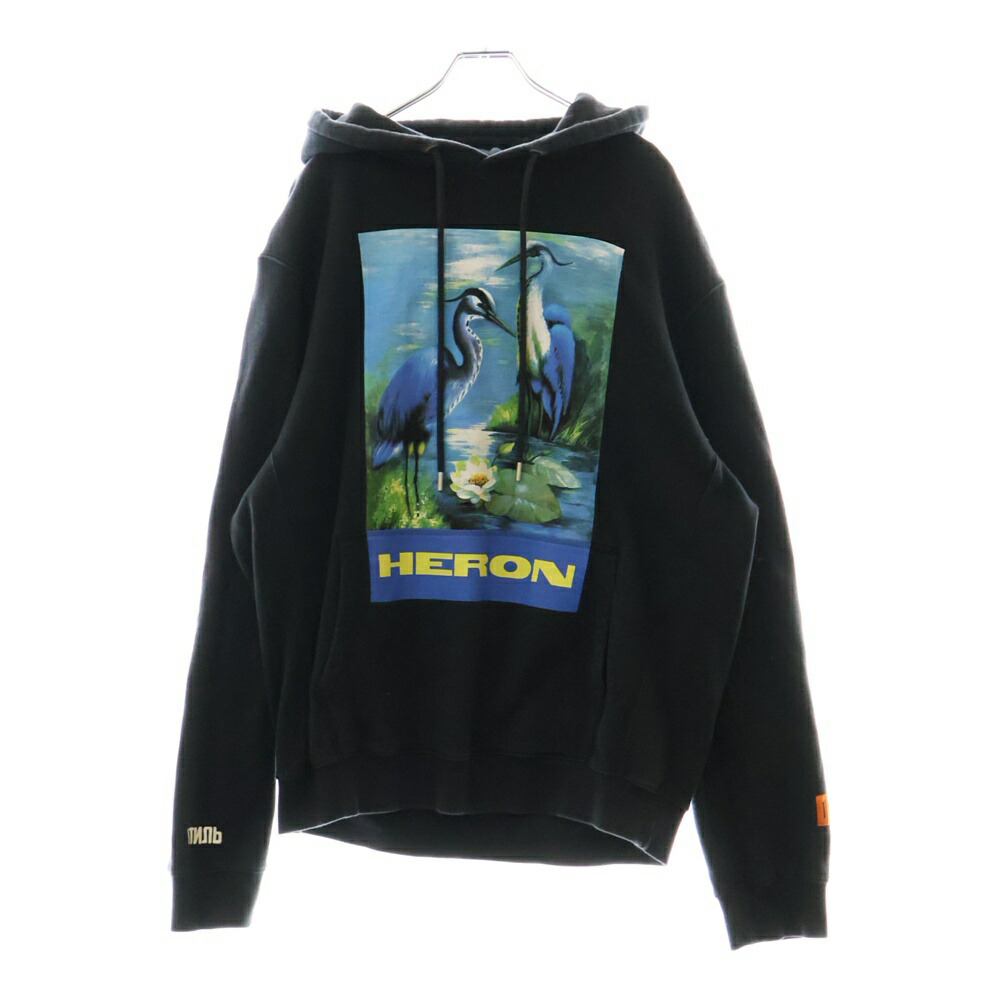 関税送料込【Heron Preston】カモフラージュ フーディー Heron Preston(ヘロンプレストン) パーカー・フーディ(メンズ