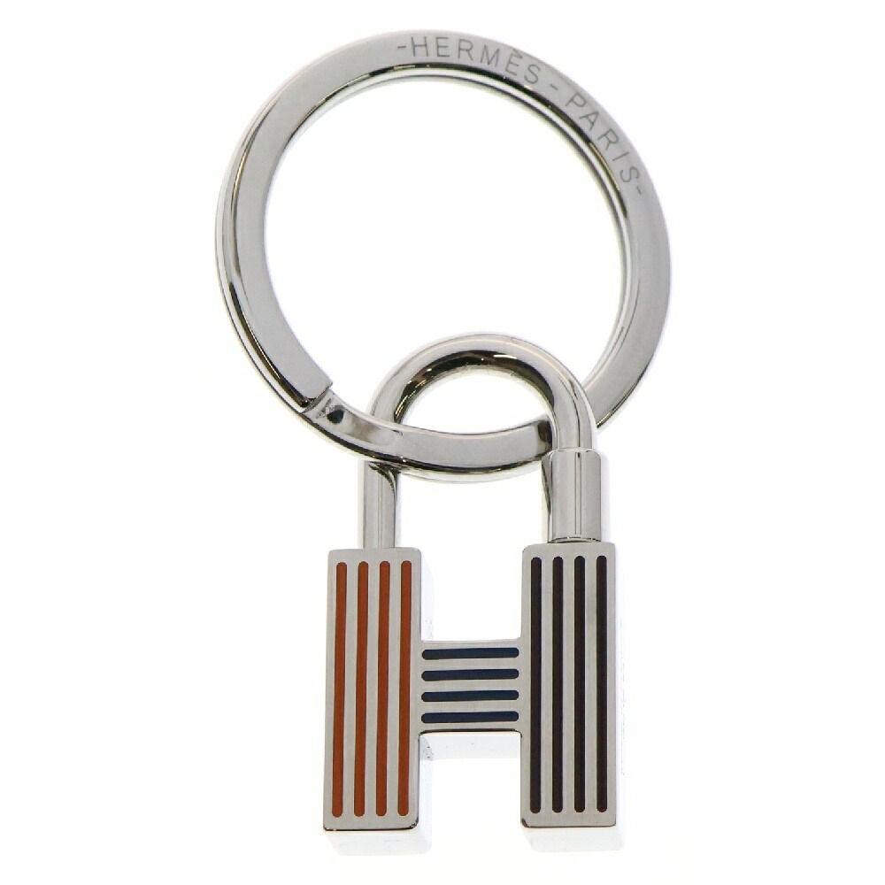 希少！HERMES エルメス シェーヌダンクル キーリング 2104102032001-1.jpg