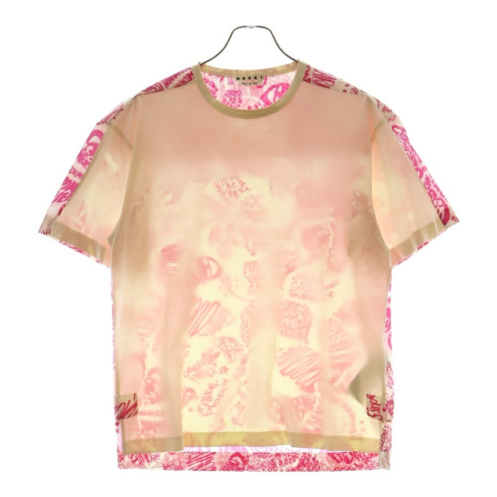 楽天市場】MARNI(マルニ) サイズ:36 フリル クルーネック 半袖T