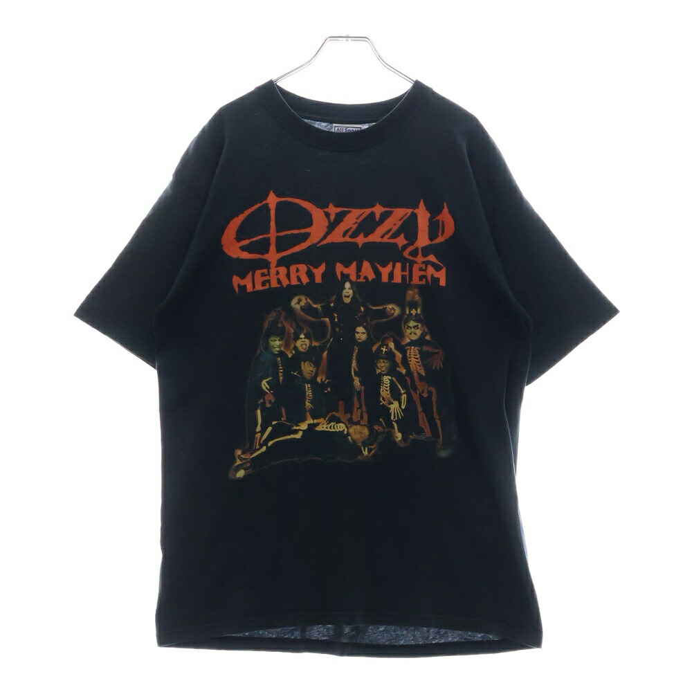 Ozzy Osbourne 2002年ツアー Tシャツ 正規品 SizeM 古着Tシャツ】音楽 00's Ozzy Osbourne 