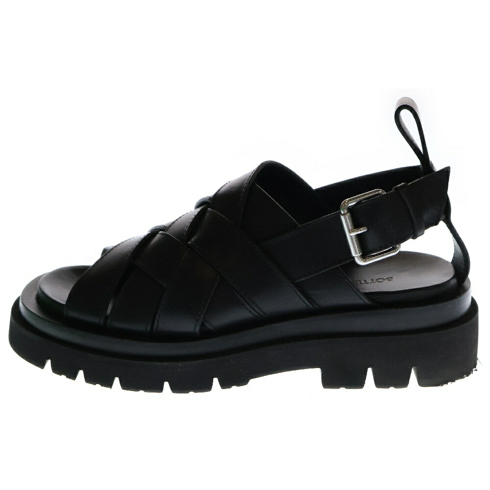 [セール半額]Bottega Veneta フラットサンダル イントレチャート org.jpg