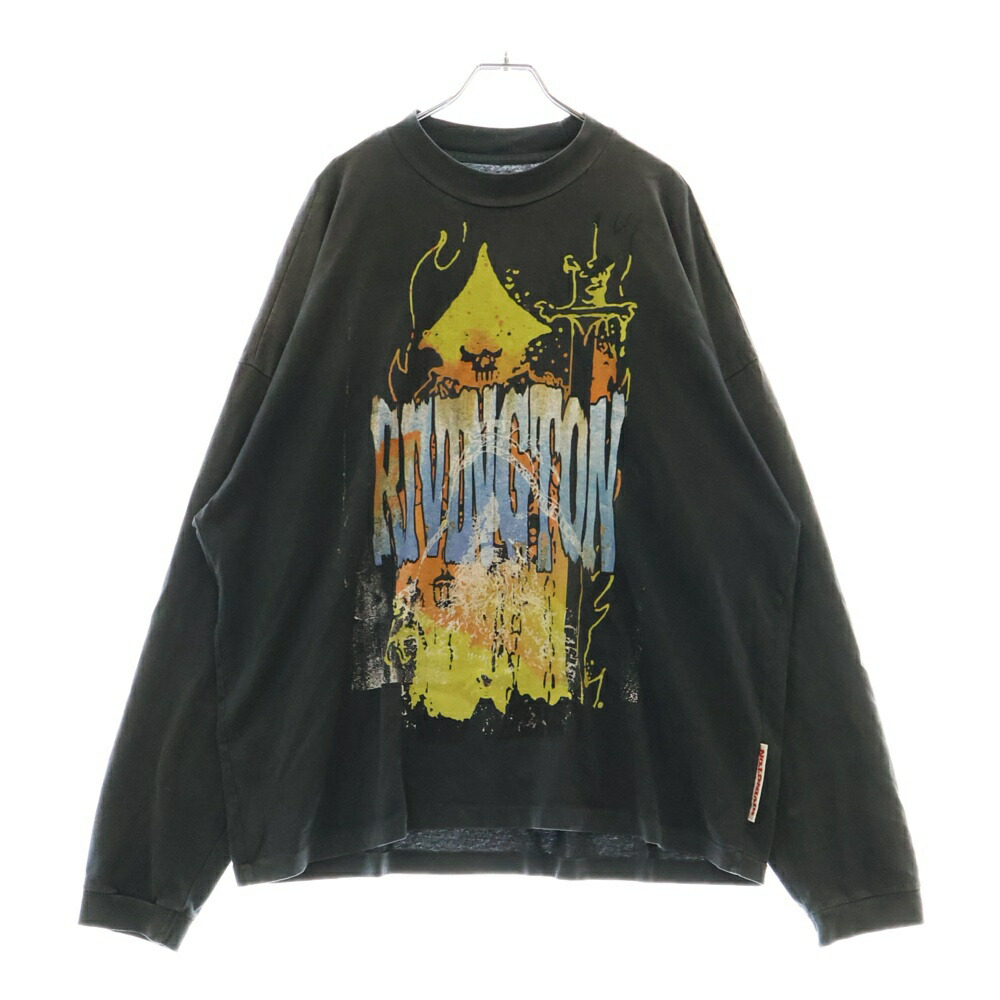 【RIVINGTON roi Rebis】USO 体操 ロゴプリント 半袖 Tシャツ 2024j180011-1.jpg
