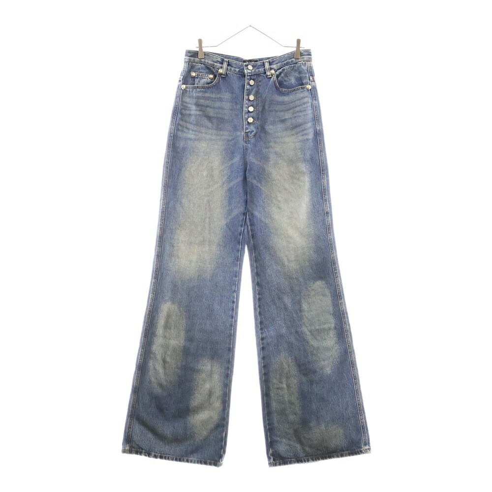 【Thug Club】サグクラブ　デニムブルー フリンジショートパンツSize２ Thug Club】サグクラブ デニムブルー フリンジショートパンツSize2