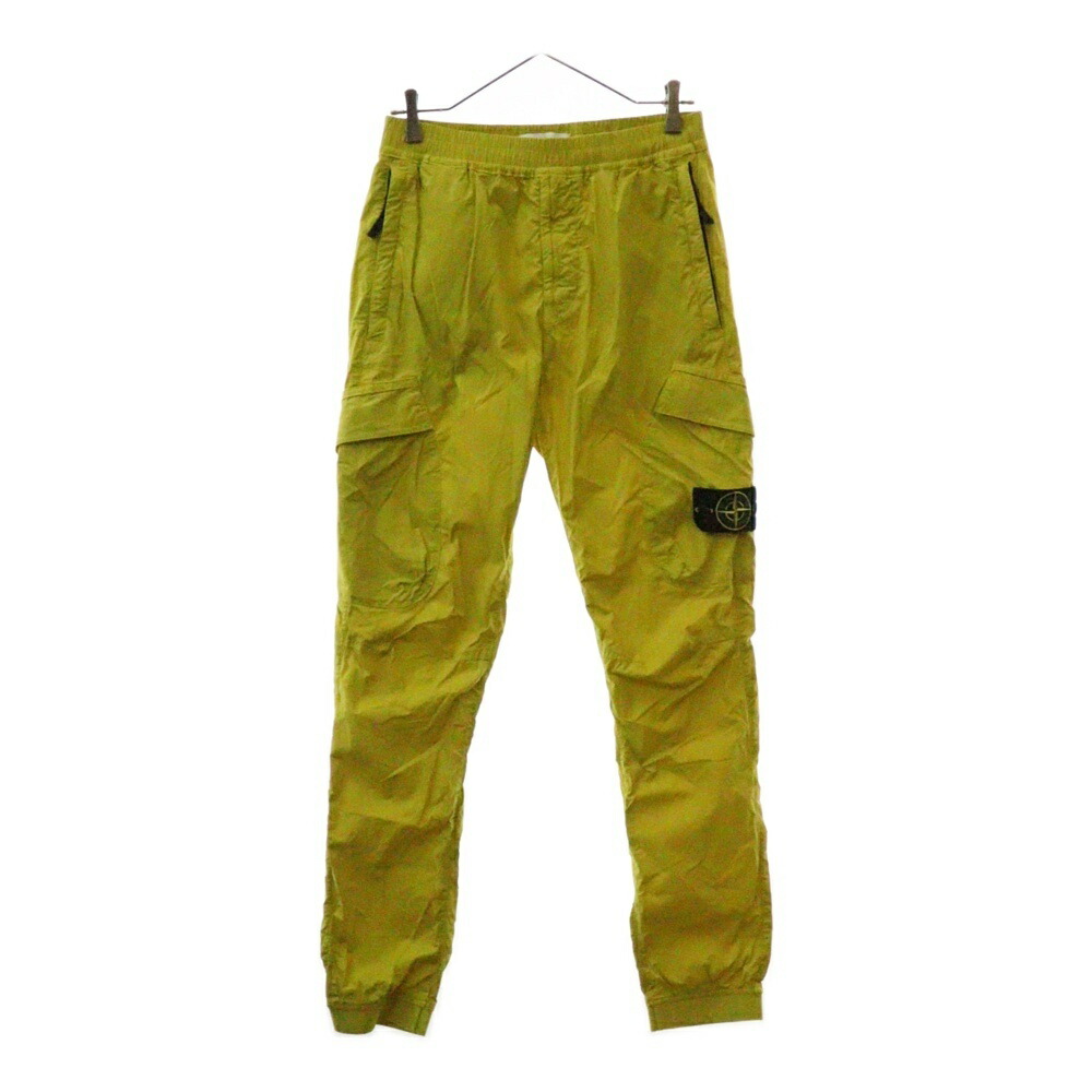 STONE  ナイロンメタル カーゴパンツ ブラックW29 STONE ISLAND(ストーンアイランド) ナイロンカーゴパンツ