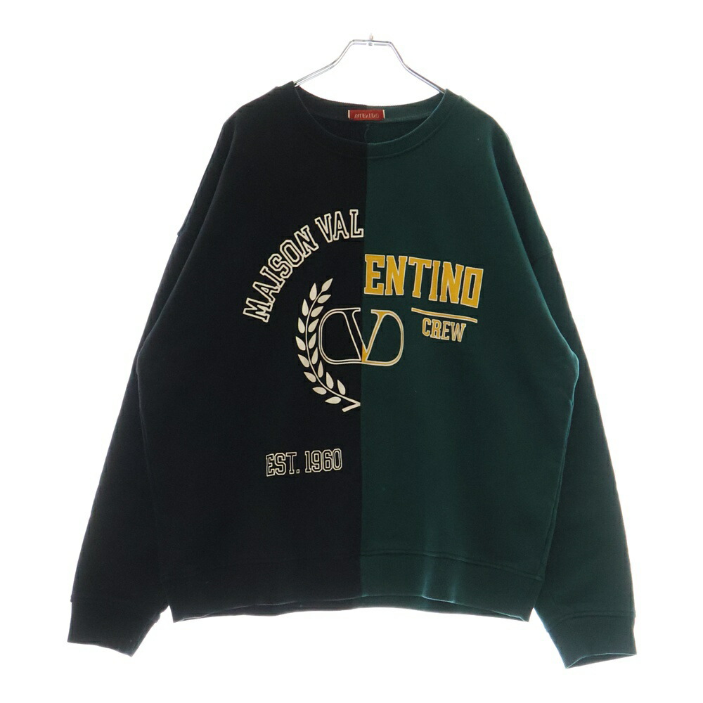 【美品】VALENTINO シースルーロゴ　パーカー VALENTINO ヴァレンティノ 21AW 0000025829 01 ダイヤブロック