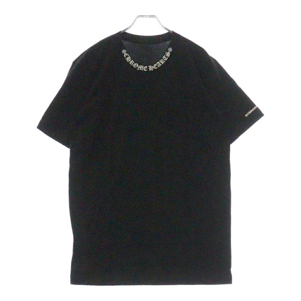 CHROME HEARTS クロムハーツ スクロールラベル Tシャツ M 7325f120004-1a.jpg