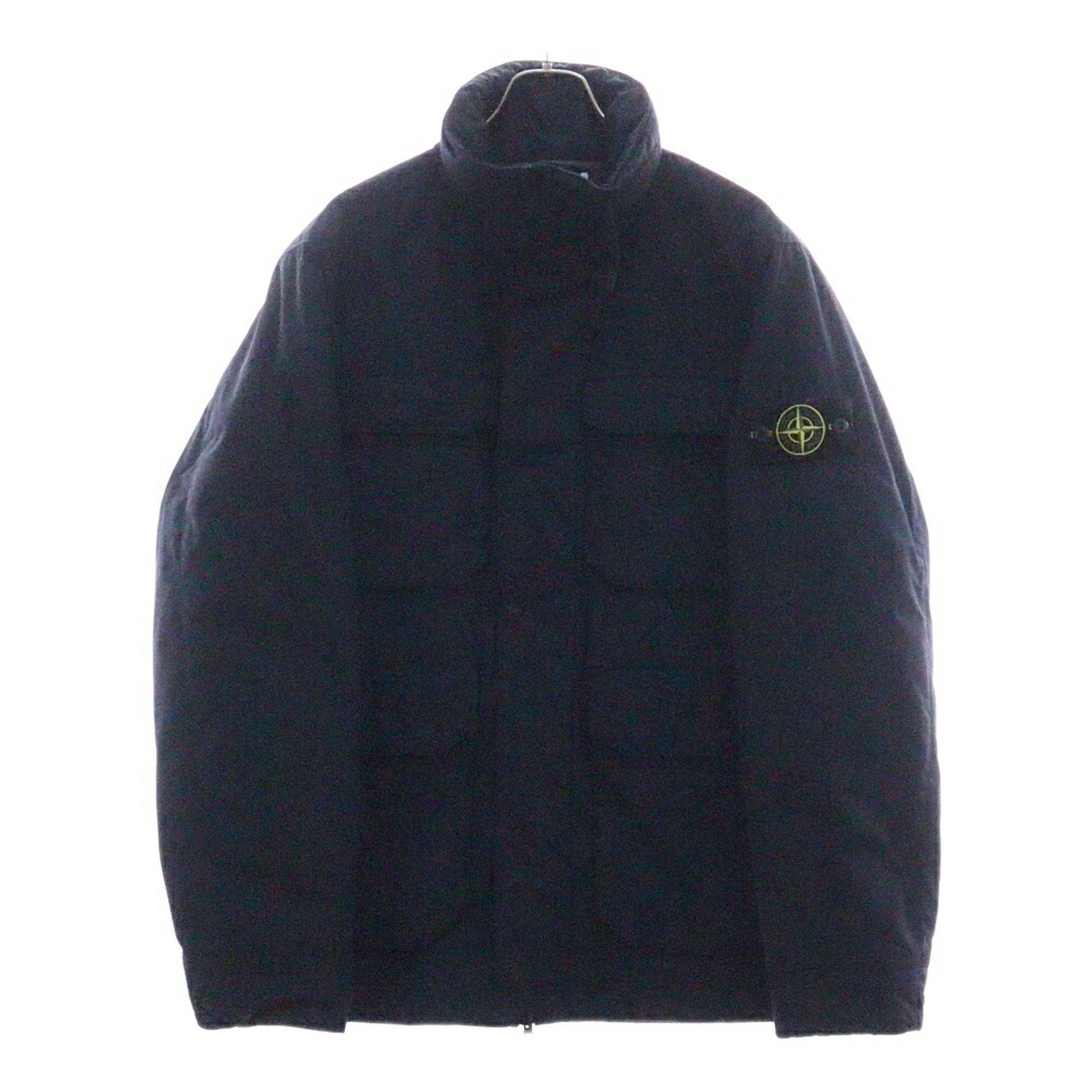 美品　24FW　ストーンアイランド　マイクロツイルジャケット　ネイビー STONE ISLAND ストーンアイランド アウター ジャケット