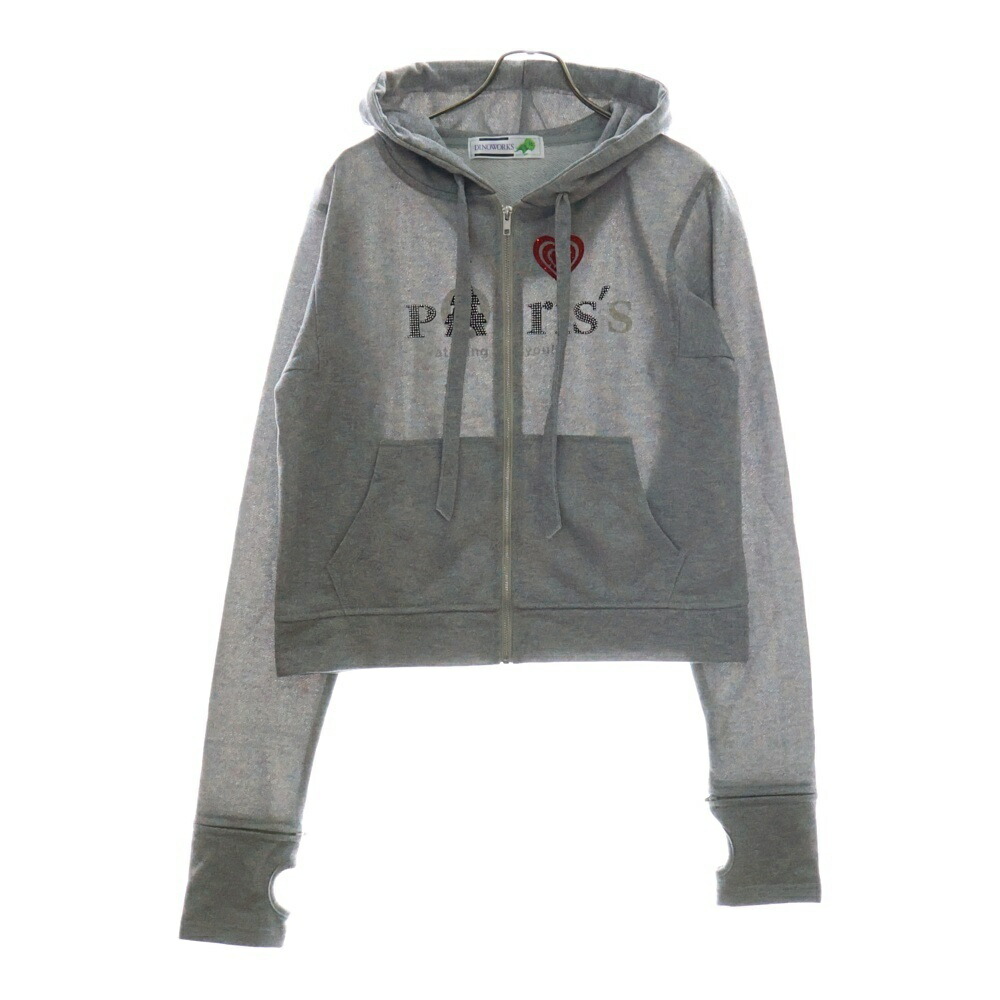 DINOWORKS PORIS SHINE HOODIE フーディー ピンク DINOWORKS ディノワークス PORIS SHINE HOODIE ジップアップ