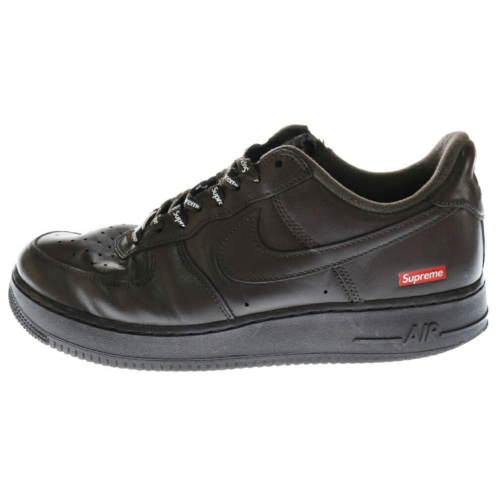 27cm シュプリーム エアフォース1 黒 SUPREME x NIKE AIR FORCE 1 LOW （ブラック） シュプリーム