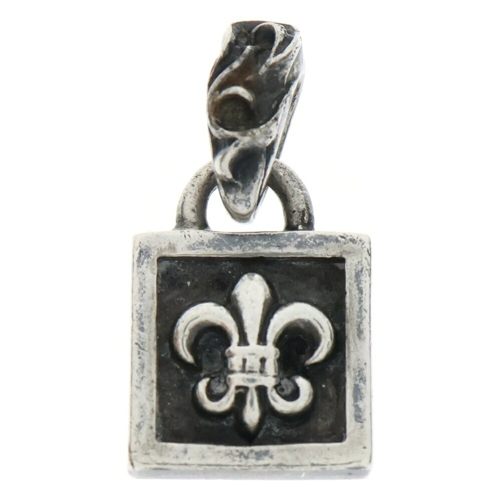 【正規品】クロムハーツ カシミヤ リストバンド BS FLUER CHARM CHROME HEARTS クロムハーツ（原本無） FRAMED BS FLUER