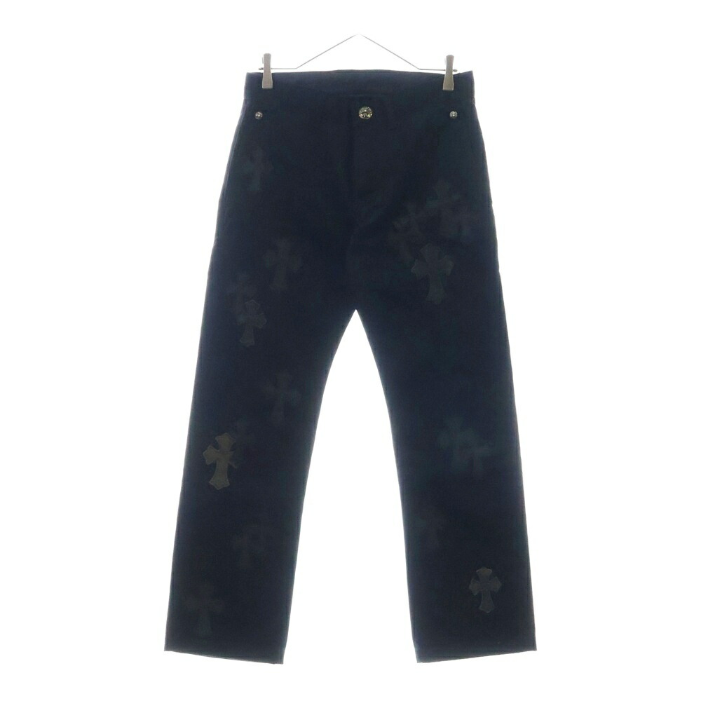 クロムハーツ CARPENTER CNVS BLK カーペンターロングパンツ32 CHROME HEARTS クロムハーツ サイズ:32インチ CARPENTER CNVS
