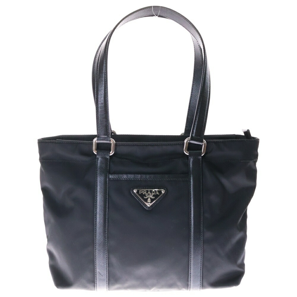 PRADA プラダ ビジネストートバック レザー ギャランティシート付属 新作【プラダ】Re-Nylon xレザー トートバッグ (PRADA/トート