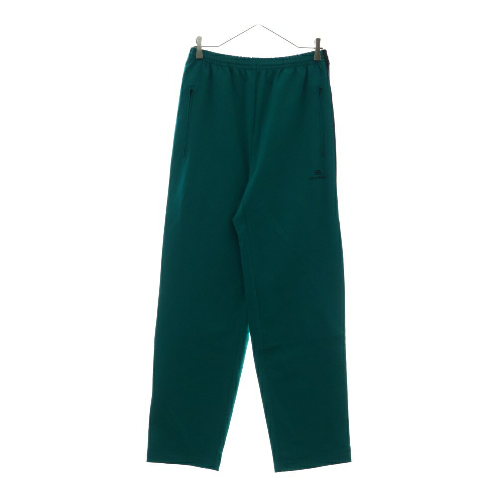 25ss balenciaga loop logo トラックパンツ Men's Loop Sports Icon Baggy Sweatpants in Navy/white