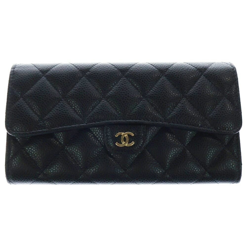 楽天市場】シャネル CHANEL 二つ折り長財布 ビコローレ A33911