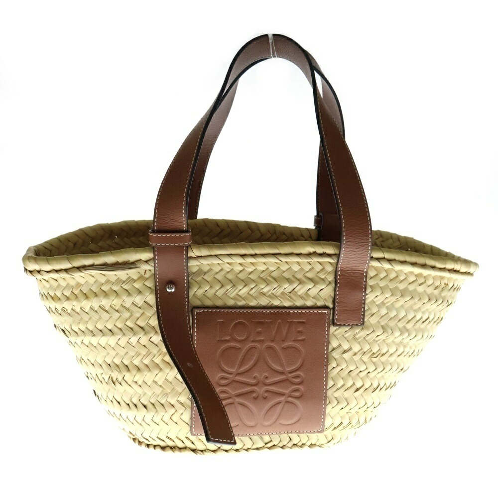 限定コラボ◆送料込【LOEWE x ジブリ】Basket Bag In Palm 楽天市場】LOEWE(ロエベ) ジブリコラボ カゴバック ハンドバッグ