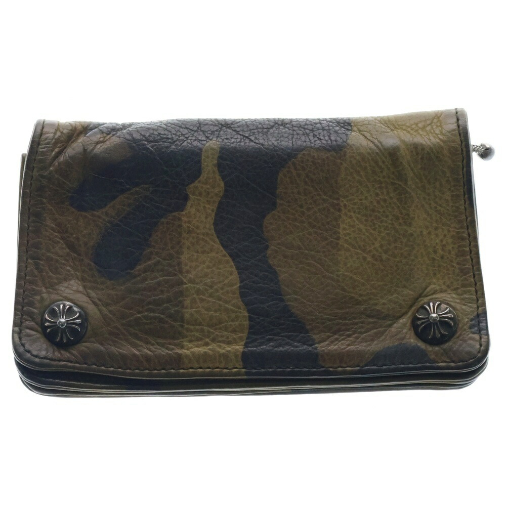 新品 クロムハーツ レザーウォレット WLT BBY BANK ROBBER CHROME HEARTS クロムハーツ レザーウォレット WLT BBY BANK