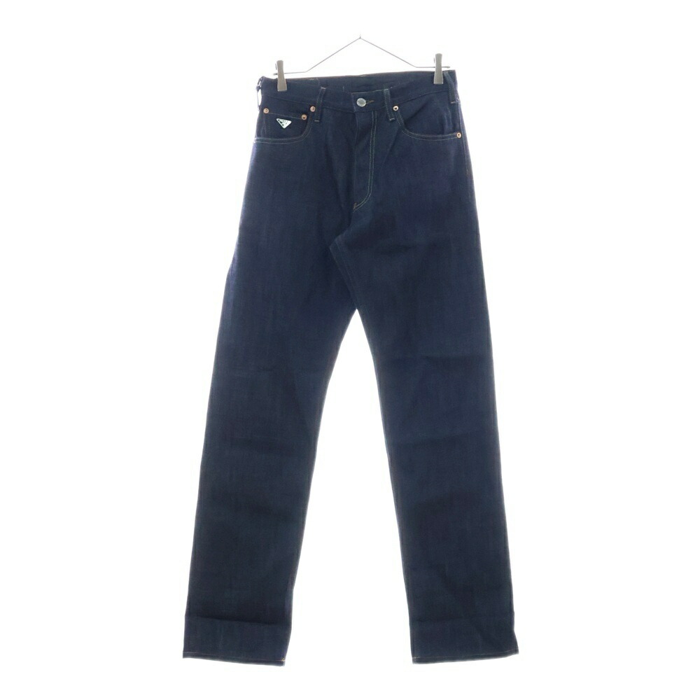 PRADA＊Denim Bermudas バルミューダ デニムパンツ＊送料込 楽天市場】PRADA(プラダ) サイズ:48 21AW Triangle Logo Plate