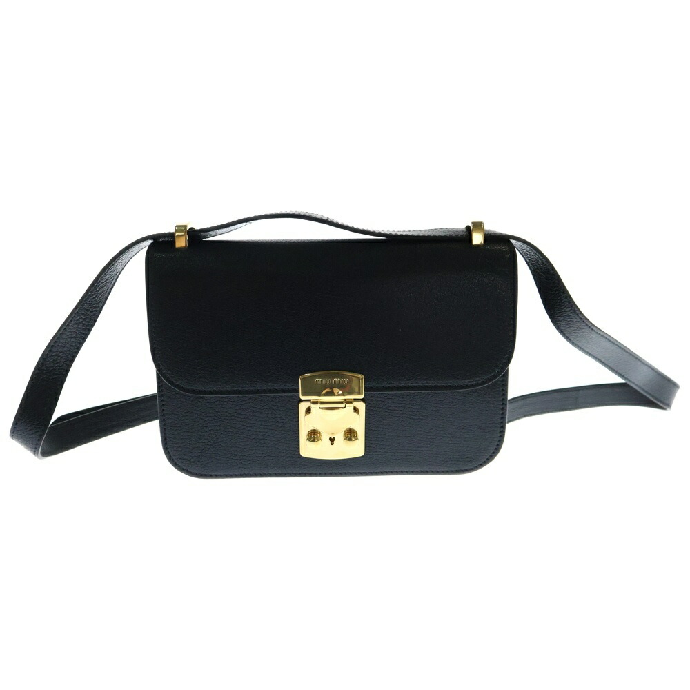 MIUMIU ヴィテロダイノトートバック バンドリエール2WAY 5BA249 MIUMIU】ミュウミュウ『ヴィッテロダイノ ソフトレザー 2WAY
