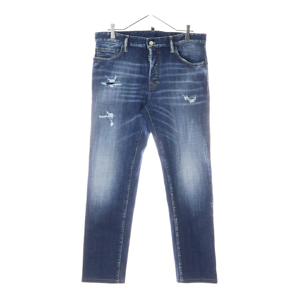 DSQUARED2 ディースクエアード　ボタンフライデニム　　パンツ　サイズ48 アウトレット】DSQUARED2 ディースクエアード ボタンフライ