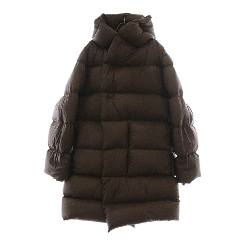 rick owens BLACK LINER ダウン サイズ46 Rick Owens Black Down Long Liner Coat Rick Owens