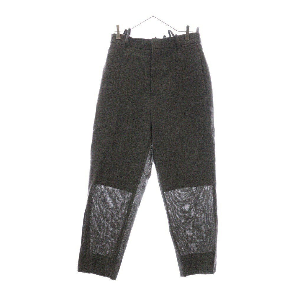 JIL SANDER ジルサンダー 48 ウールスラックス チャコールグレー JIL SANDER ジルサンダー 19AW グレー PRJMKW0024 ウール