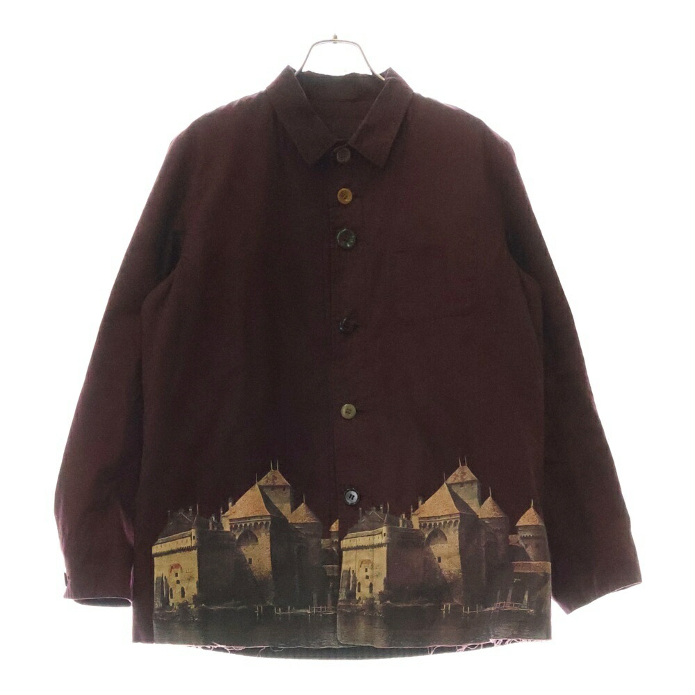 ジャケット・アウター UNDERCOVERISM 05A/W arts&crafts UNDERCOVER アンダーカバー 05AW Arts&Crafts期 レザースリーブ