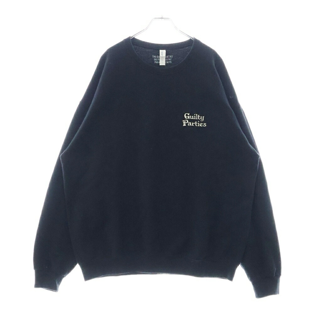 ワコマリア WACKO MARIA BILL EVANS スウェット ブラックM WACKO MARIA (ワコマリア) BILL EVANS/CREW NECK SWEAT SHIRT