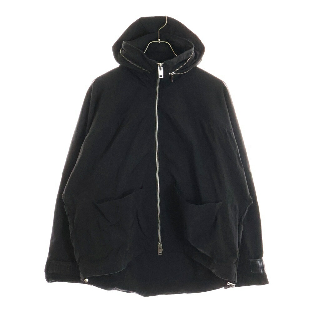 DIESEL ジップアップジャケット ミリタリー黒 Ｌ Diesel L-Metal zip-up Sheepskin Jacket | Black | FARFETCH