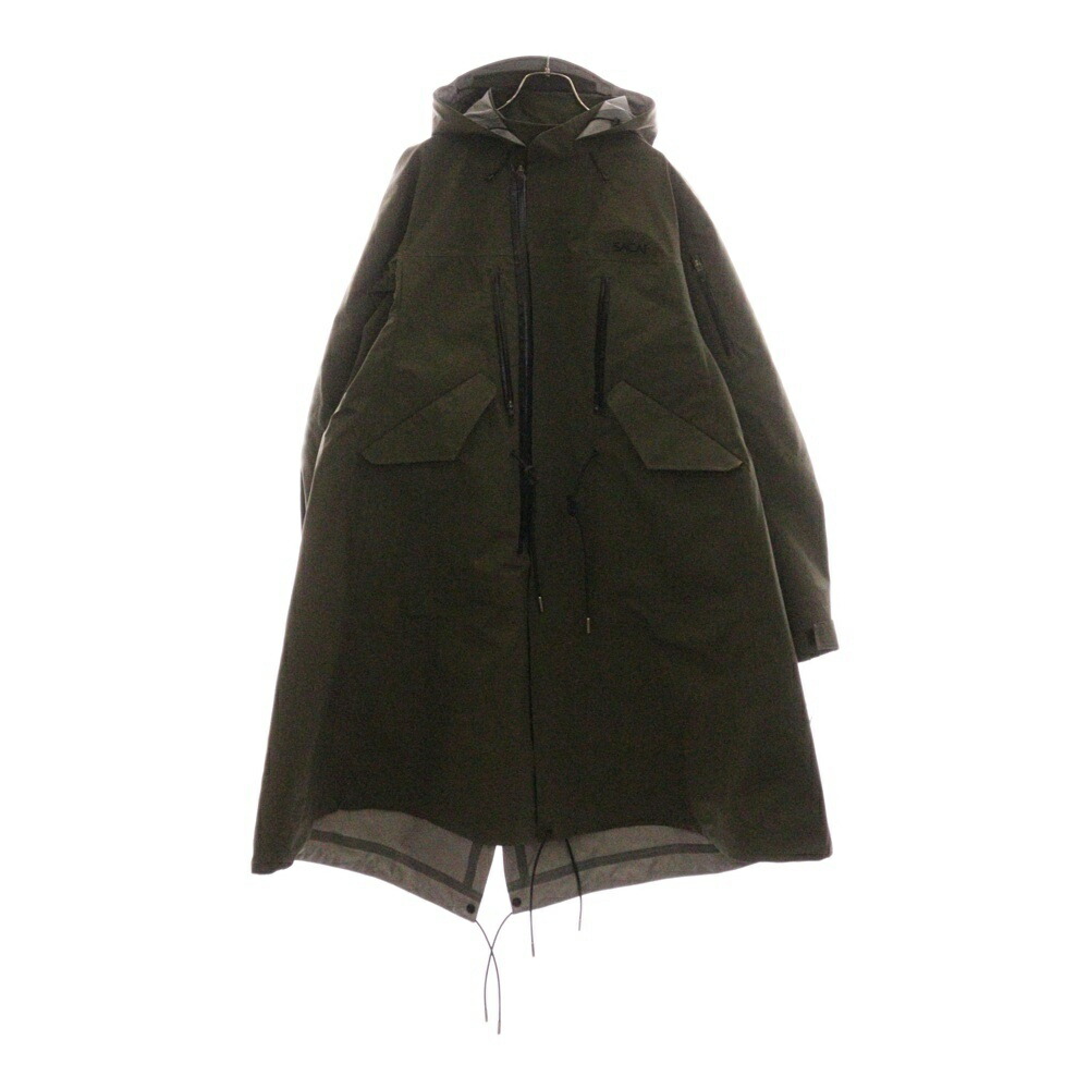sacai×レインスプーナー　ロングコート　サイズ1 sacai × THE NORTH FACE ロングコート（sacai × The North Face