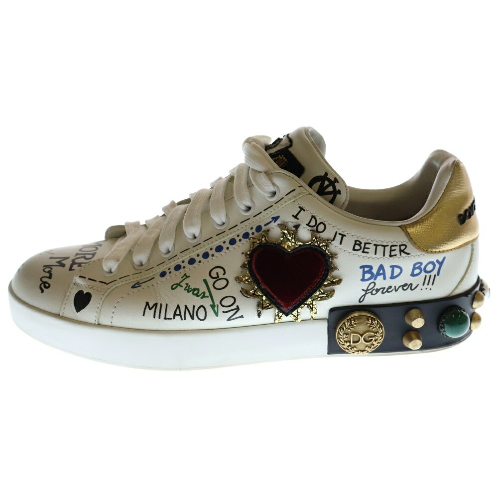 DOLCE&GABBANA ポップテイスト スタッズ ローカットスニーカー 楽天市場】DOLCE & GABBANA(ドルチェアンドガッバーナ) サイズ:7