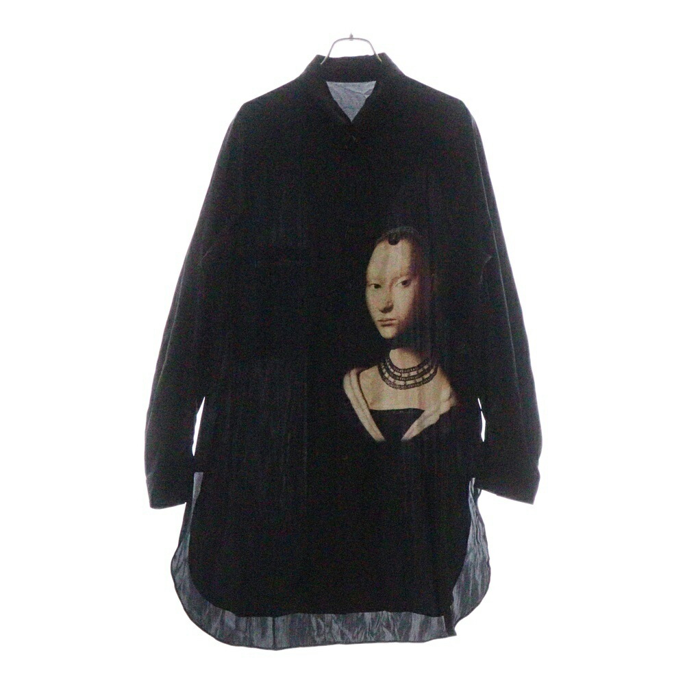 24ss 新品 ヨウジヤマモト プールオム 長袖 カットソー ロンT サイズ 3 ヨウジヤマモトプールオム YOHJI YAMAMOTO POUR HOMME 21SS HE