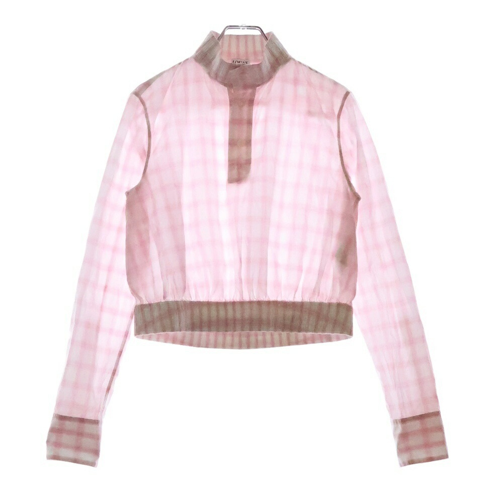 新品　loewe ロエベ リネン　アナグラム　シャツ　ワンピース　リネン 楽天市場】LOEWE(ロエベ) サイズ:38 ANAGRAM POCKET SHIRT