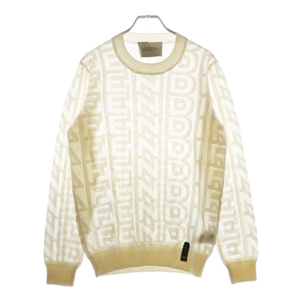 【未使用美品】フェンディ マークジェイコブス コラボ 総柄 ニット セーター 楽天市場】【フェンディ】Fendi マークジェイコブスコラボ 22AW メンズ