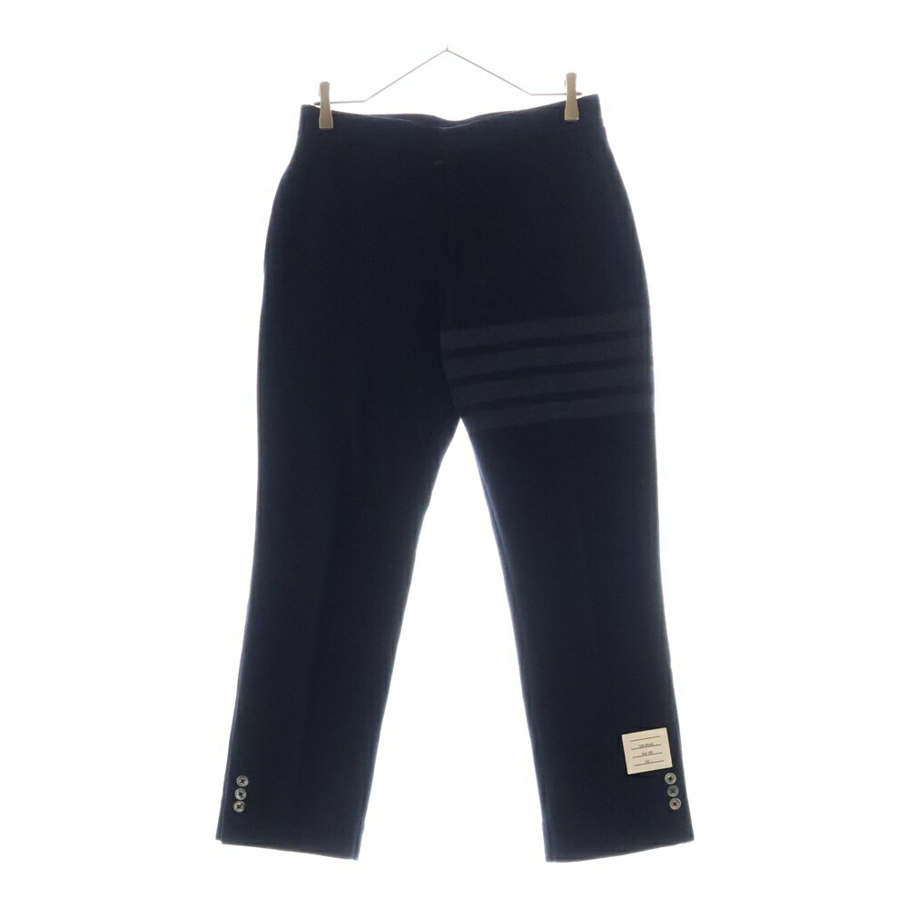THOM BROWNE トムブラウン ボタンフライ スラックス パンツ thom-browne-