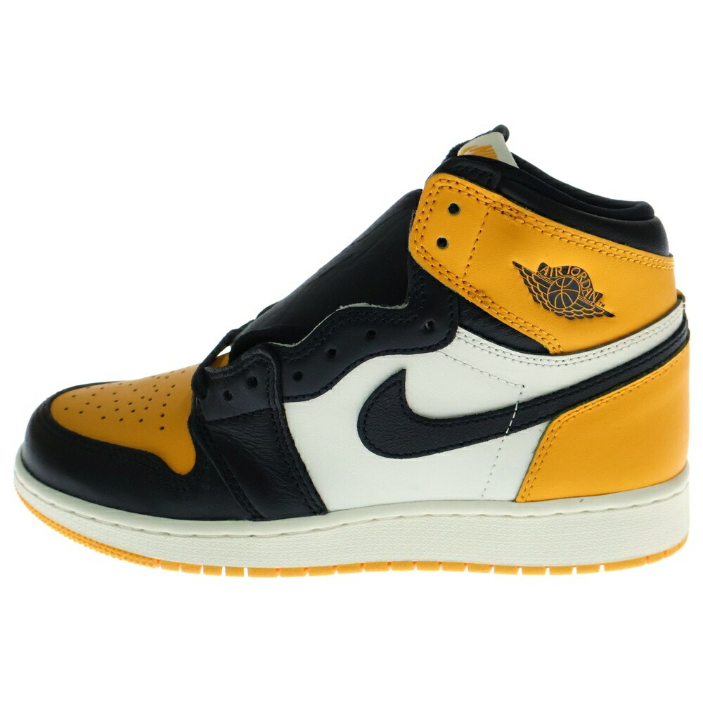 【極美品】ナイキ エア ジョーダン 1 ミッド タクシー/ブラック/黃23cm 楽天市場】NIKE AIR JORDAN 1 MID taxi/black-white 554724-701