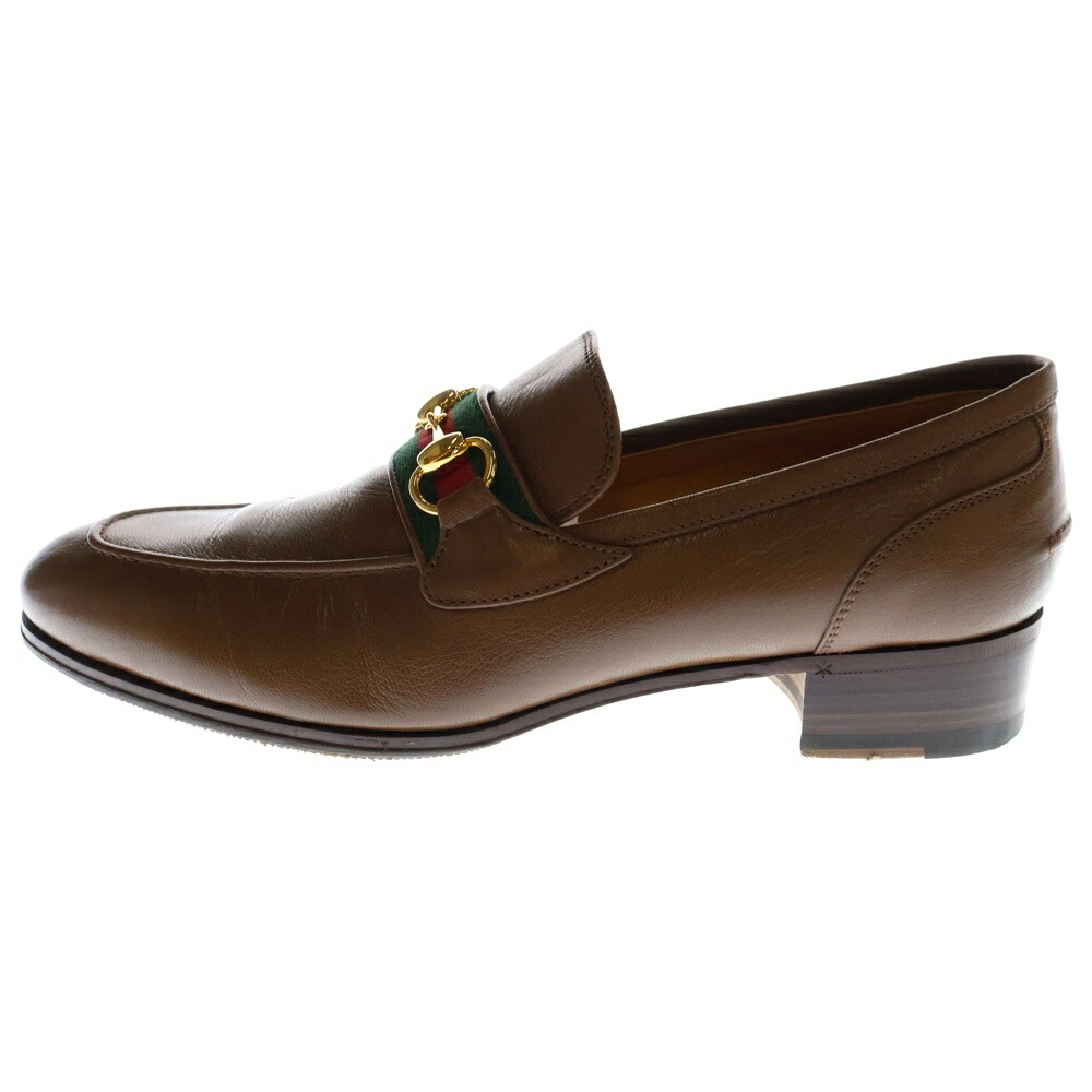 【新品未使用】GUCCI グッチ レザー ドレスシューズ GUCCI - 未使用 グッチ GUCCI レザーシューズ エナメルレザー