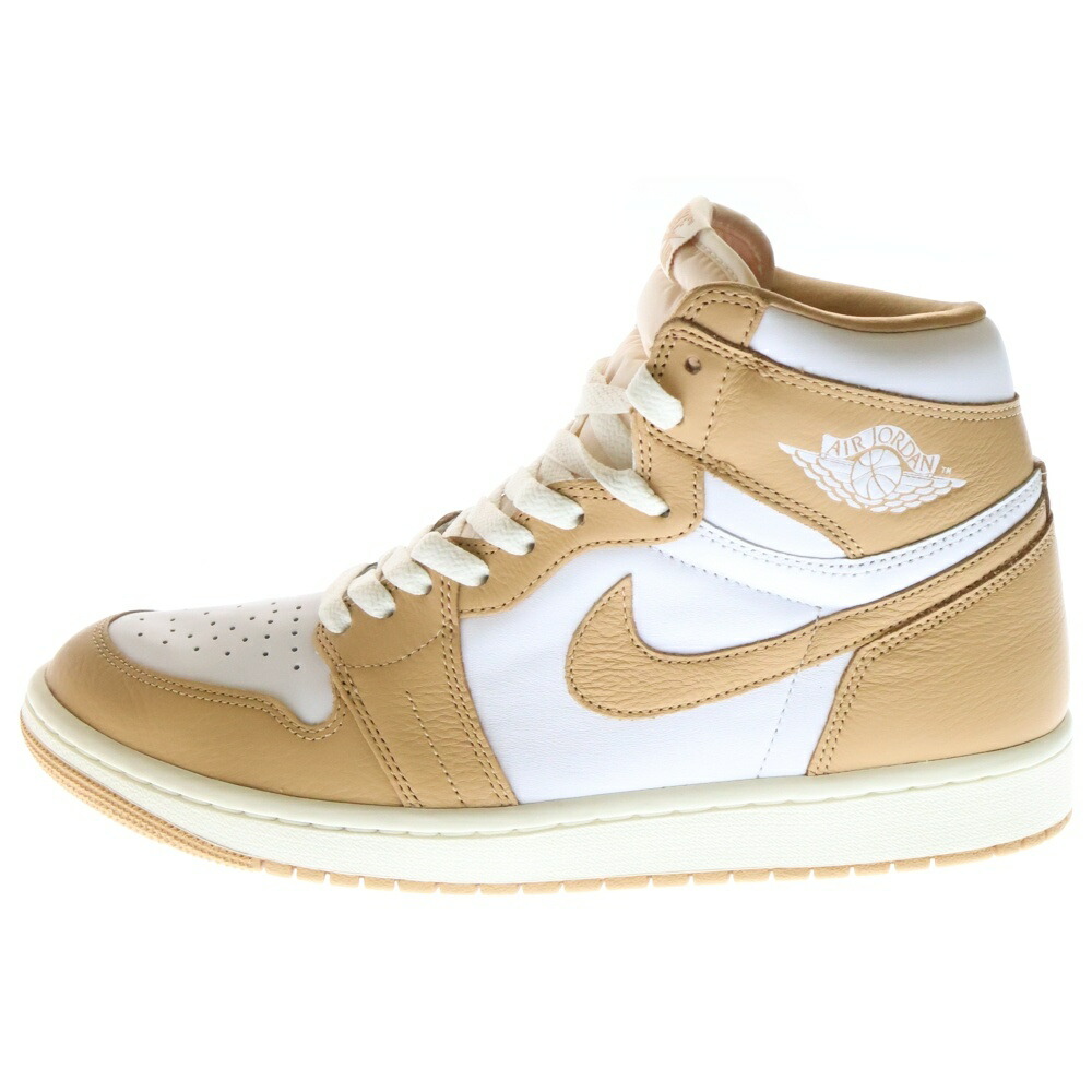 Nike Air Jordan 1 ホワイト/ベージュ ハイカット ナイキ エアジョーダン 1 MID ベージュ ホワイト ミッド AJ1