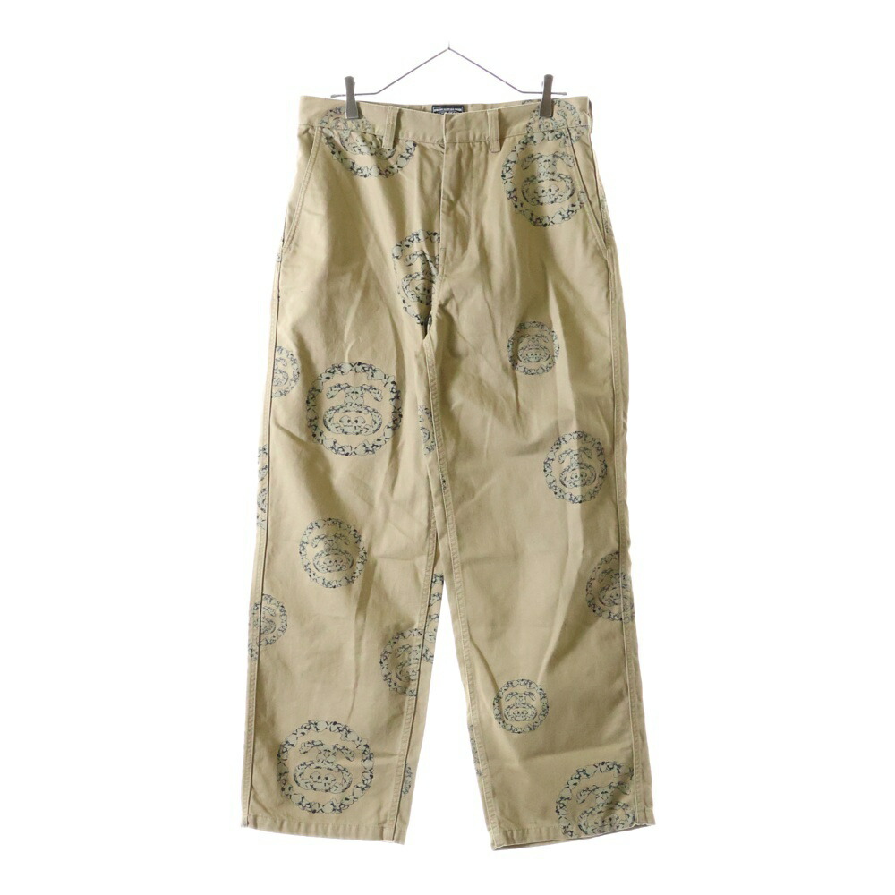 DENIM TEARS花柄ヴィンテージデニムパンツ｜ライトウォッシュW32 DENIM TEARS花柄ヴィンテージデニムパンツ｜ライトウォッシュW32