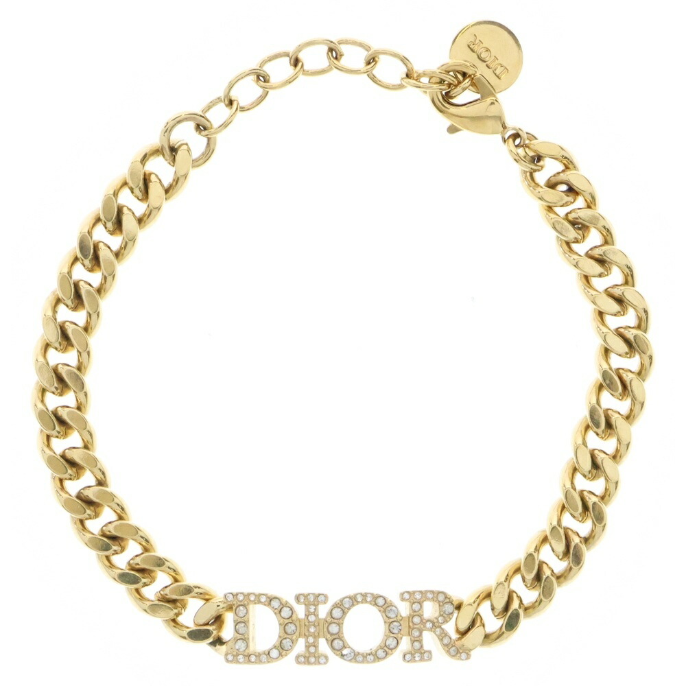 Dior ゴールドパールチェーンブレスレット 楽天市場】Christian Dior(クリスチャンディオール) CDロゴ