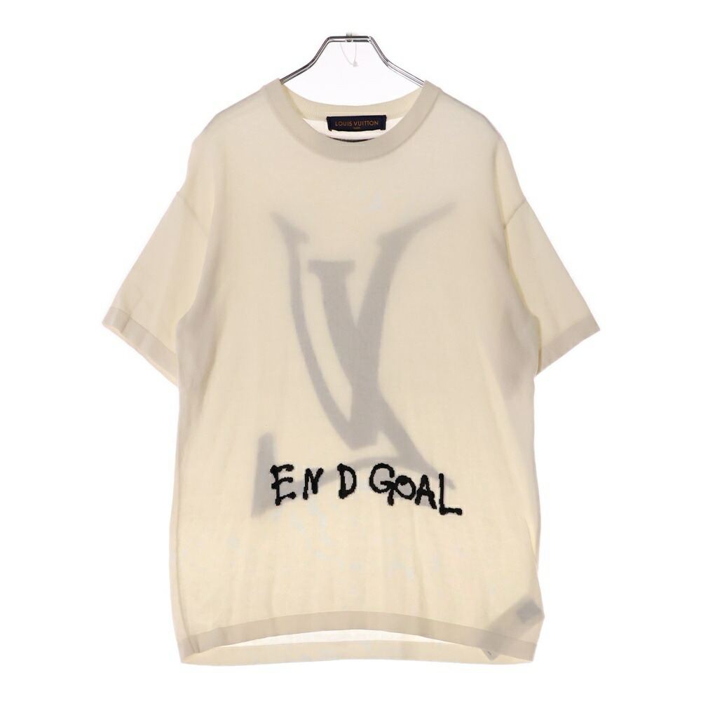 ルイヴィトン LOUIS VUITTON エンドゴール 半袖ニット Tシャツ 白 楽天市場】LOUIS VUITTON ルイヴィトン 21AW End Goal エンド