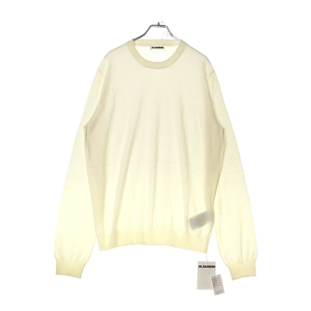 【サイズ44】JIL SANDER オフホワイト　ニットセーター（コットン） 楽天市場】JIL SANDER(ジルサンダー) サイズ:48 2015 モヘア
