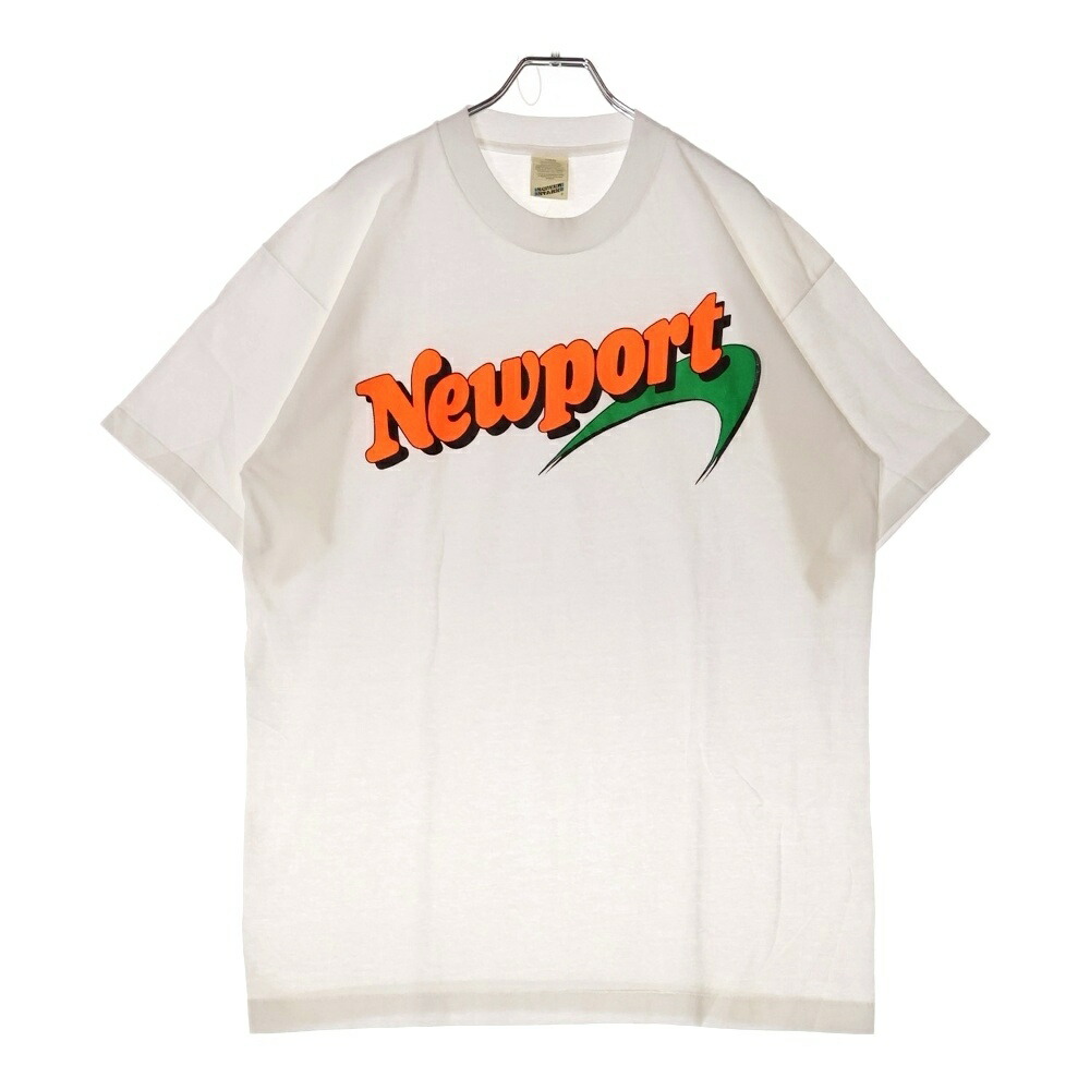 楽天市場】80s〜90s Newport Logo S/S Tee 白 XL ニューポート
