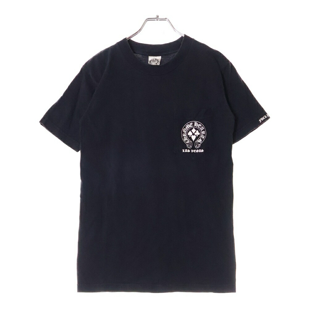 大人気 CHROME HEARTS バックプリント ブラック Tシャツ M 大人気 CHROME HEARTS バックプリント ブラック Tシャツ M