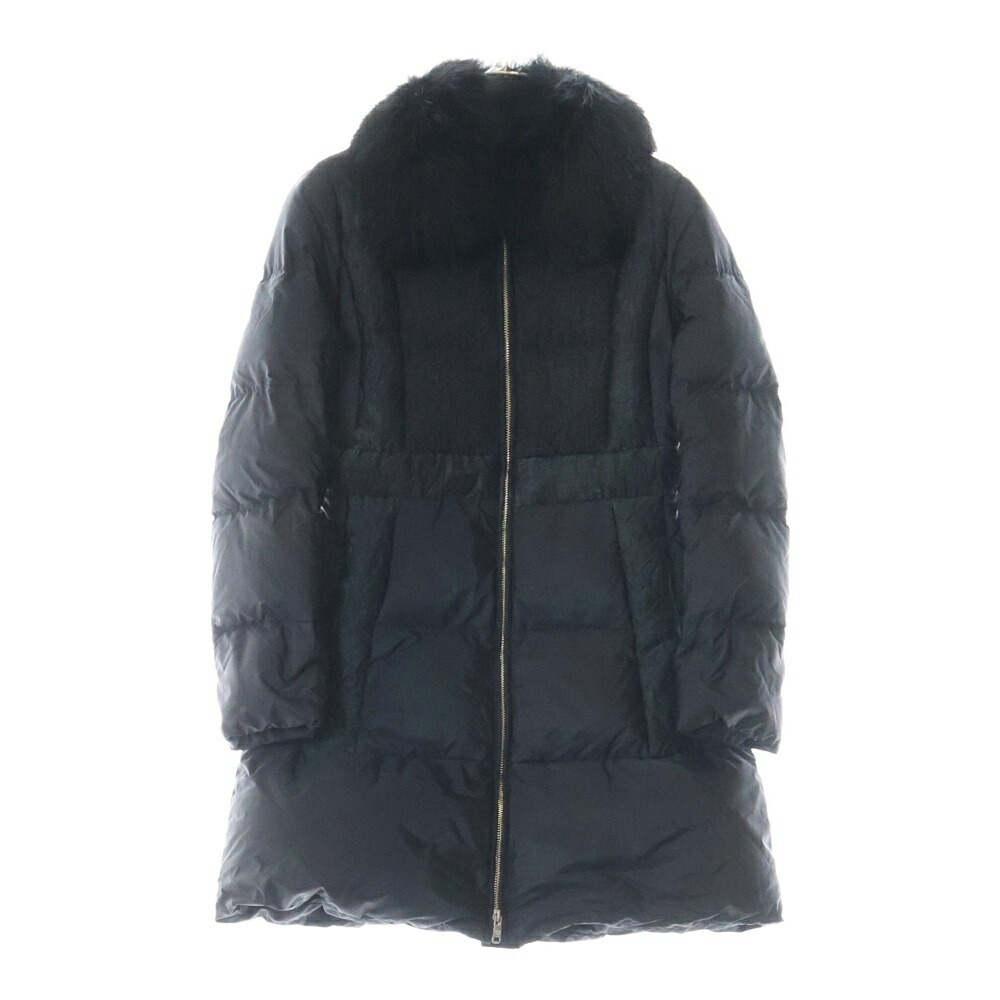 紫【新品】PRADA バイカラーニットコート PRADAアウトタグ 紫様専用【新品】PRADA バイカラーニットコート PRADAアウトタグ